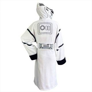 Star Wars Original Stormtrooper Fleece Bathrobe Stormtrooper White