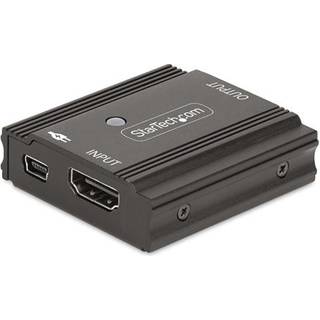 StarTech.com 33ft (10m) 8K 60Hz HDMI Signal Booster, Active HDMI 2.1 Inline Repeater and Video Signal Amplifier up to 8K 60Hz/4K 144Hz, Compact HDMI Cable Extender - HDMI Signal Extension (33FT-8K-HDMI-BOOSTER) Video/audio ekspander