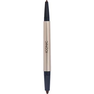 Iconic London Eyeliner Duo Smokey Eye Chocolate Brown