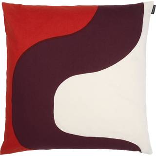 Marimekko Seireeni pudebetræk 50x50 cm Cotton-burgundy-red