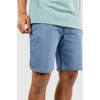 Urban Classics Relaxed Fit Jeans Shorts - 28 - blue washed