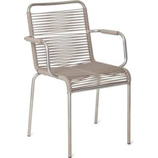 Fiam Mya Spaghetti Armstol - Havestole Aluminium Taupe - 822 TA