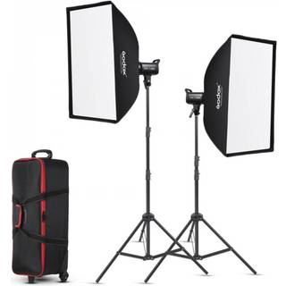 Godox SL100D Kit - LED Lights Kit Daylight (2xSL100D & Accessories)
