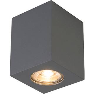 Design påbygningsspot Anthracit GU10 50mm - Quba 2