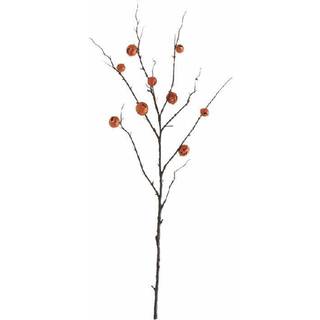 Knorriger Deko Ast mit Jack O'Lantern Glöckchen 90cm