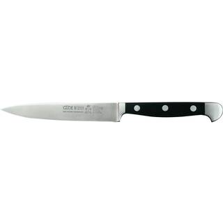 Güde Alpha Spickmesser 13 cm - CVM-Messerstahl - Griffschalen Hostaform - Schwarz,Silber