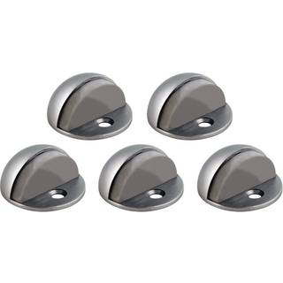 Design House 181883 DoMe Door Stop 5-Pack Satin Nickel
