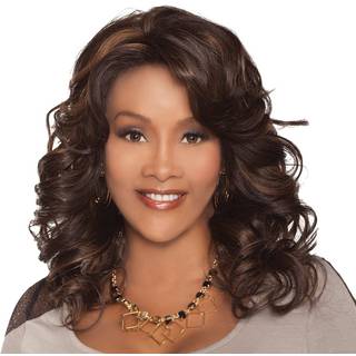 Vivica A. Fox Goldie-V New Futura Fiber Deep Lace Front Wig i farve 1