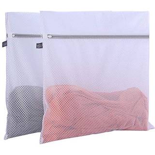 Kimmama store vaskeri poser Mesh Wash Poss Oversize Honeycomb Mesh Delicates taske til vaskemaskine Jumbo Net Vaskeri