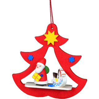 Alexander Taron 10-0889 Christian Ulbricht Ornament-Julemand r?dt tr? H x 2,75"""" B x .75"""" D