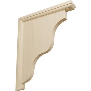 EKENA MILLWORK BKT01X09X11HARW HAMILTON Traditionella träfästen 1 1/2 """" W x 9 """" D x 11 """" H Rummiträ