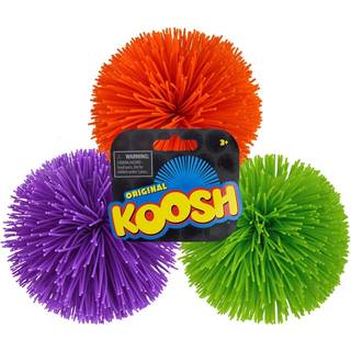 KOOSH 3 """" BALL - Assorterede farver 3 -Pack - Let at fange h?rdt for at l?gge ned - Fidget Toy - Aldere 3+ - Farver kan variere