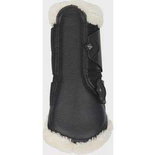 LeMieux Fleece EDGE Mesh Boot - Sort Natur