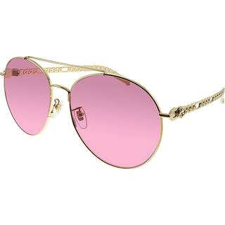Gucci GG0725S 003 61 Solbriller Kvinder Guld - Gold - 61mm