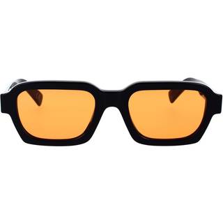 Retrosuperfuture Unisex 4KJ Caro Refined black Solbriller Acetat Sort Brun Firkantet Normal