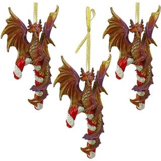 Cane and Abel the Dragon 2017 Holiday Ornament: S?t p? 3