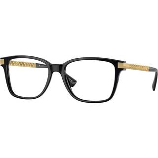 Versace Mand VE3340U GB1 Optiske stel Acetat Sort Transparent Pillow Normal