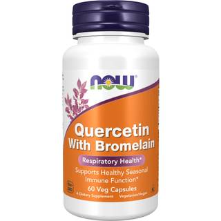 NOW Foods – Quercetin med Bromelain 60 kapsler