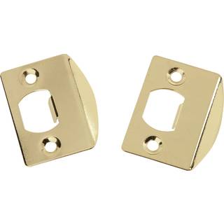 Belwith Products LLC Belwith Products 1065 Lip Strike Fuld 2-pakke poleret messing