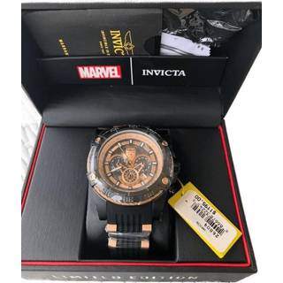 Invicta 26804 Sort/Rosaguldtonet stål Ø52 mm