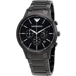Emporio Armani AR2485 Renato Sort/Stål Ø43 mm
