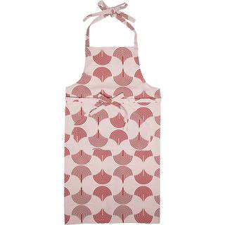 La DoubleJ Kitchen And Tools - 'Slinky Rosso' apron in Multicolor Cotton