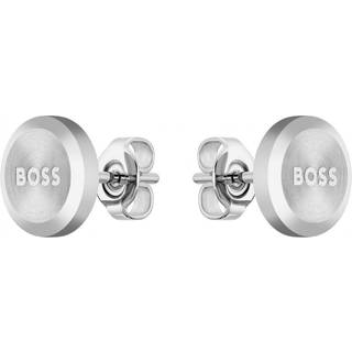 Hugo Boss Yann Rund Stud Ørering Stål