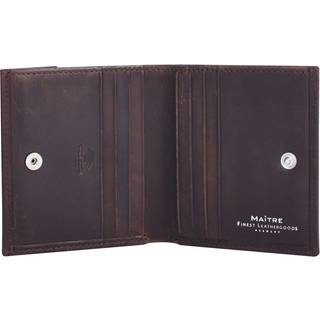 Maitre - birkheim Gerfried BillFold SH4F Dunkelbraun