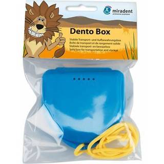 Proteseboks Miradent Dento Box BLÅ