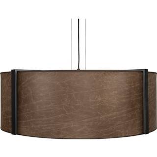 Calgary loftlampe læder brun
