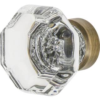 Nostalgisk lager 750033 Kabinetsknap Antik messing