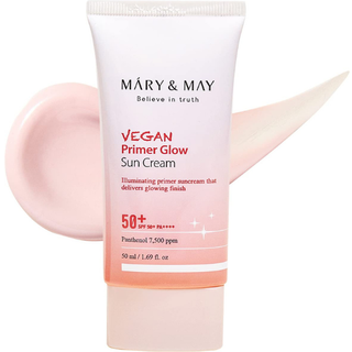 Mary&May Vegan Primer Glow Sun Cream SPF50+ PA++++