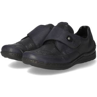 Rieker Rieker Womens Blue Bur-Fastener Shoes