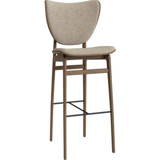 NORR11 Elephant Barstol H75 cm Lys Røget Egetræ/Barnum Col 3