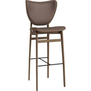 NORR11 Elephant Barstol H75 cm Lys Røget Egetræ/Dark Brown 21001