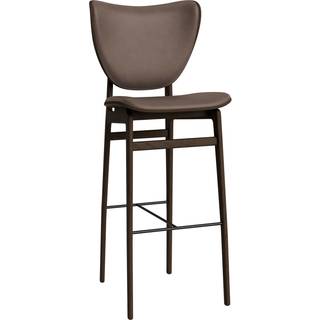 NORR11 Elephant Barstol H75 cm Mørk Røget Egetræ/Dark Brown 21001