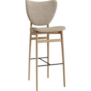 NORR11 Elephant Barstol H75 cm Egetræ/Barnum Col 3