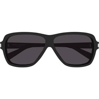 SAINT LAURENT Mand SL 609 CAROLYN 001 Solbriller Acetat Sort Sort Pilot Normal