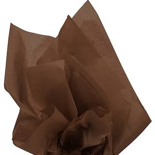 Jam Paper Tissue Paper - Brown - 20 Sheets/Pack