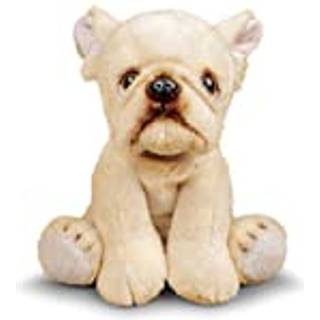 Animigos World of Nature: Plysfransk Bulldog - 21 cm