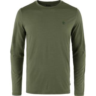 Fjällräven Abisko Wool LS Men-laurel green-M
