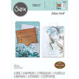 Thinlits Thinlits Die Set Library Pocket by Eileen Hull