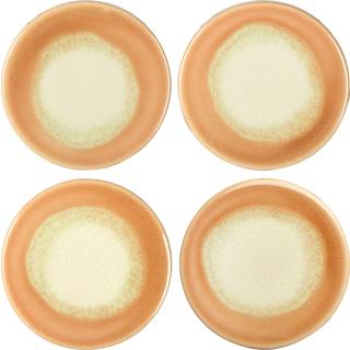 Main + Mesa Stent?j Reactive Glaze Coasters S?t med 4
