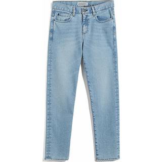 ARMEDANGELS Women's Cayaa Tapered Jeans Damer størrelse 31 farve turkis