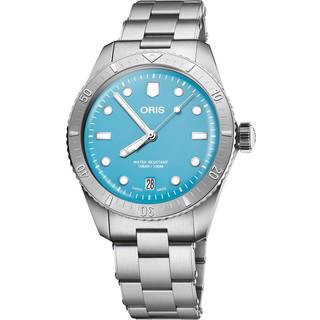 ORIS Divers 65 Cotton Candy, blå med lænke -38mm