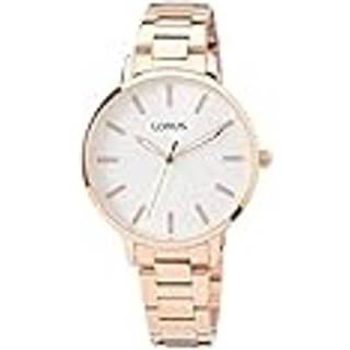 Lorus RG220VX9 Ladies Sølvfarvet/Rosaguldtonet stål Ø34 mm