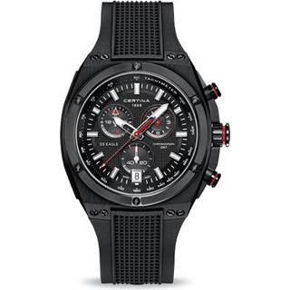 Certina C023.739.17.051.00 DS Eagle Sort/Gummi Ø46 mm