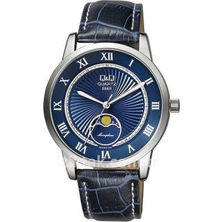 Mandens Q&Q QZ10J318Y Sorte Ur - Stilfuldt 40mm Unisex Ur