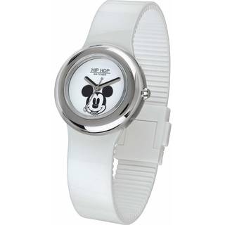 Hip Hop Mickey Metal Hvid Unisex Ur (Ø 32 mm)