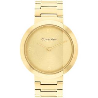 Split Bezel Bracelet Watch - Gold - One Size
